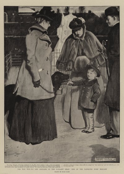 For the Widows and Orphans of the Gallant Dead, One of the Patriotic Dogs